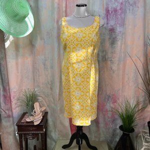 📌Jessica Howard Beautiful 70s Style Design Sleeveless Dress